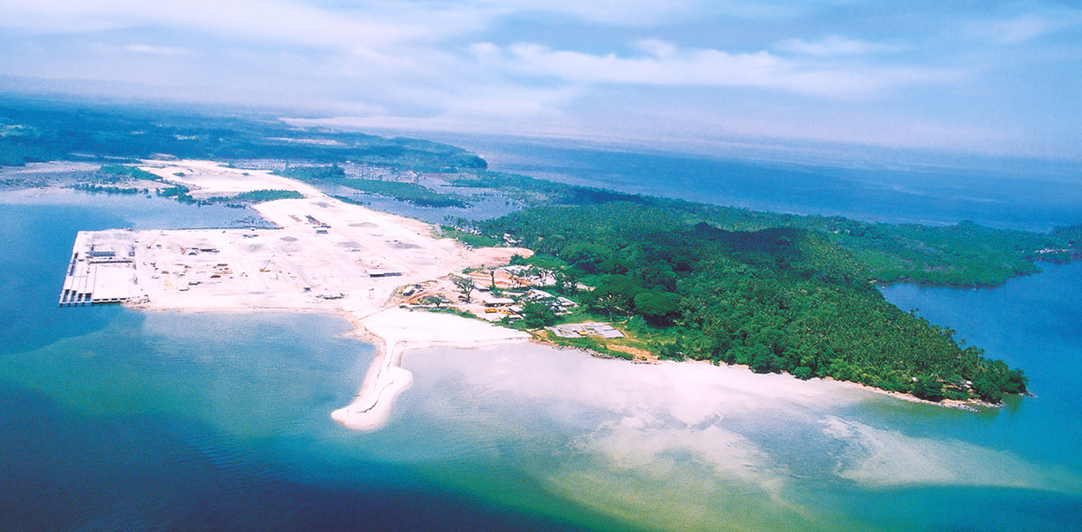 Port of Cotabato Construction Project,  Mindanao, Philippines