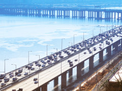 Gangbyeon Expressway Extension Work